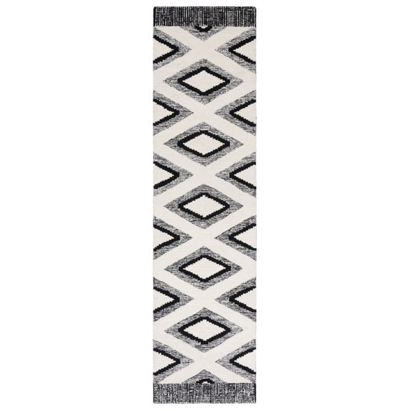 Union Rustic Abbie Mai Hand Tufted Wool Southwestern Rug Wayfair